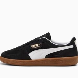 Puma Palermo Black White Sneakers